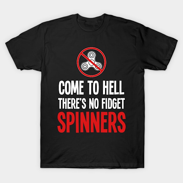 No fidget spinner - For the dark side T-Shirt by RocketUpload